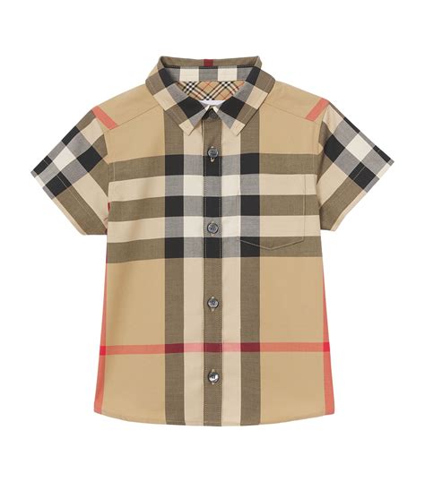 burberry shirt junior|baby boy Burberry outfit.